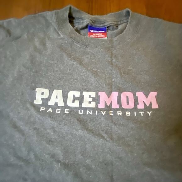 Pace MOM PACE University XL Adult Gray T-shirt - Picture 1 of 7